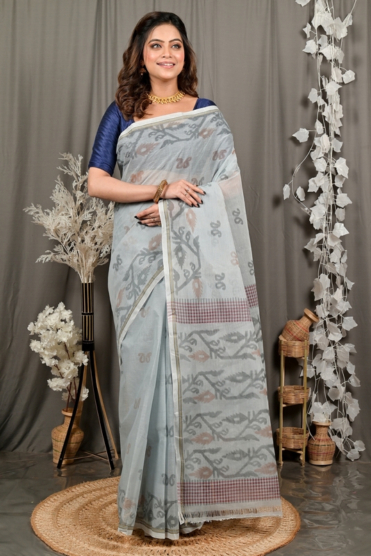 Assh Pure Cotton Divani Tant Saree Print (3018)